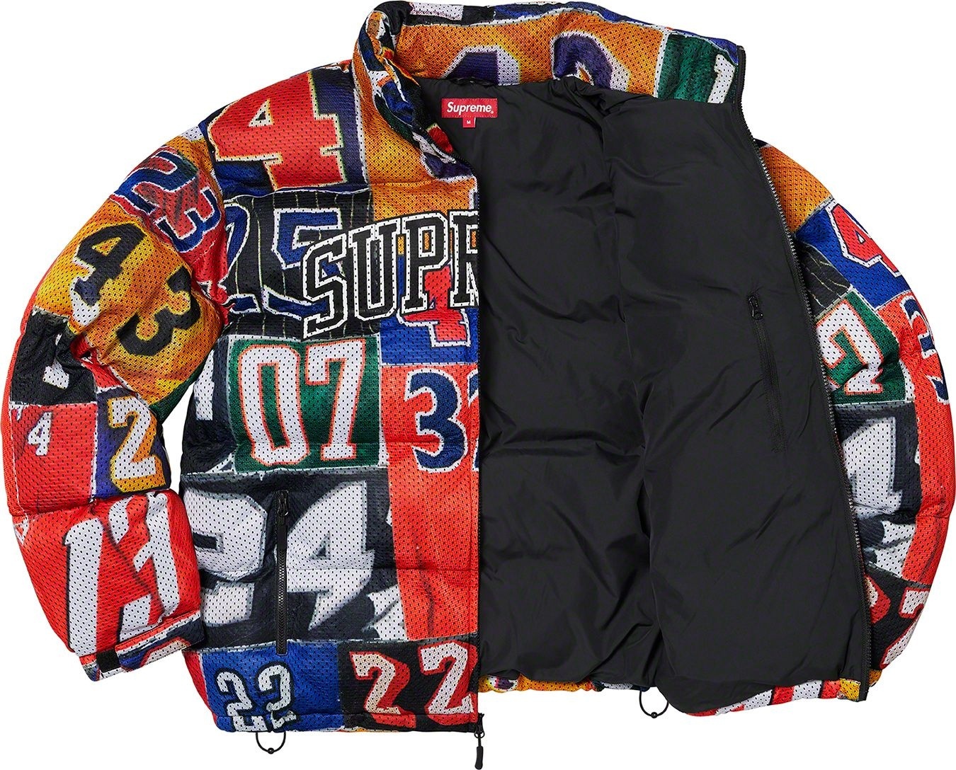Mesh Jersey Puffer Jacket view 17
